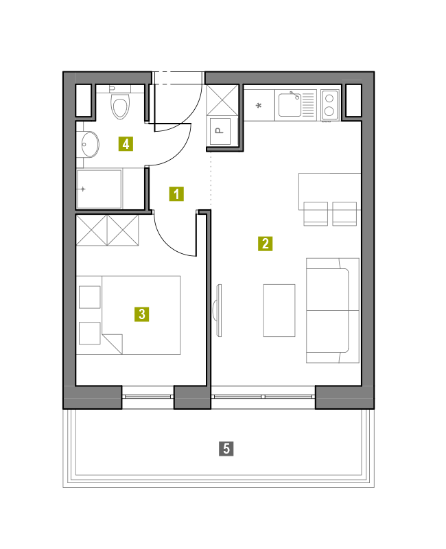 Apartament 0.L15