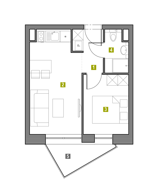 Apartament 1.L14