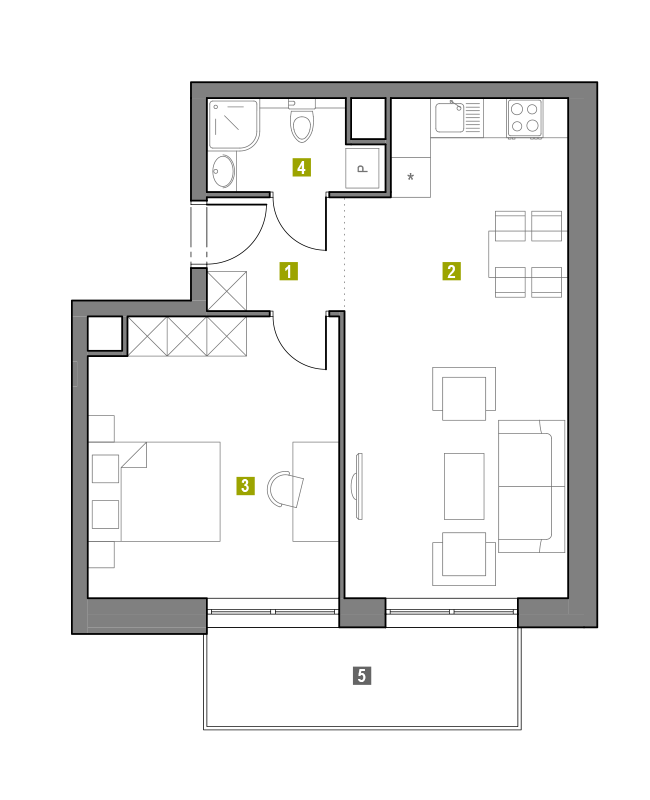 Apartament 1.L18
