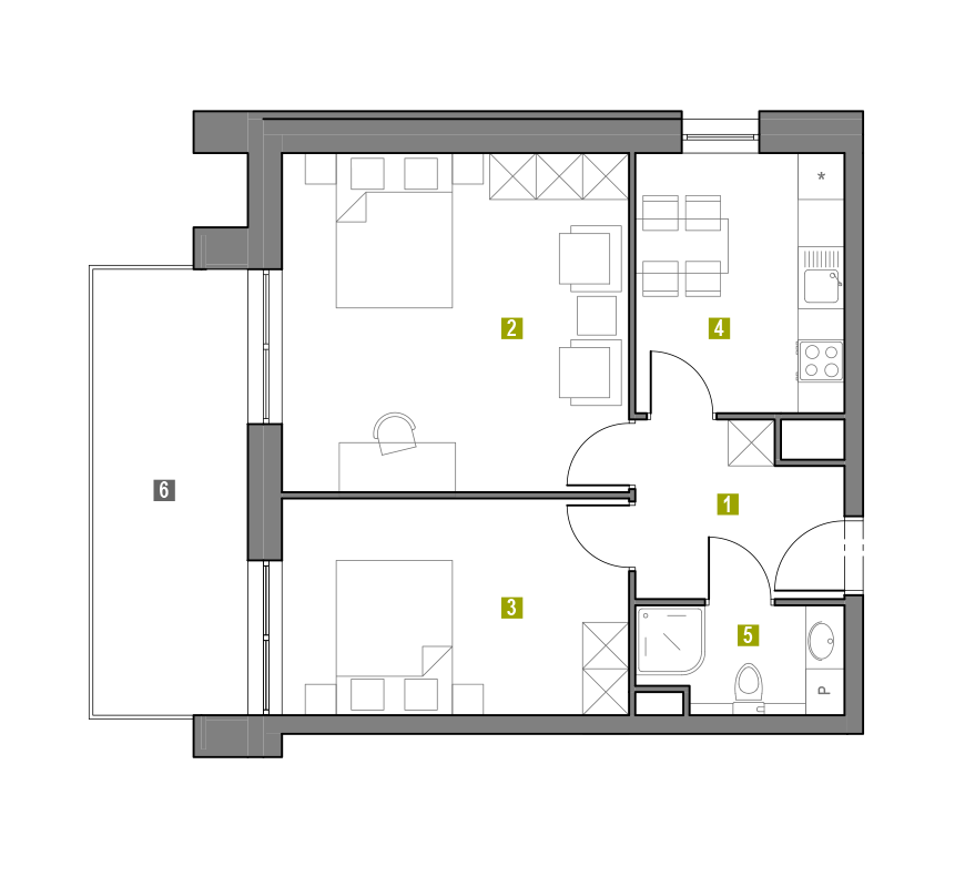 Apartament 1.L21