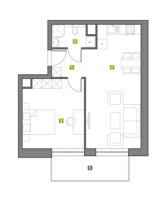Apartament 2.L18