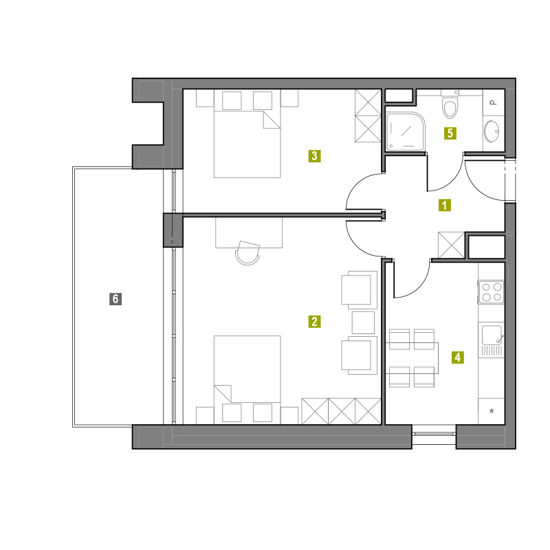 Apartament 2.L19